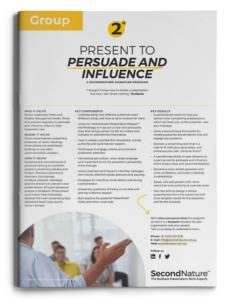 Present to Persuade and Influence topline