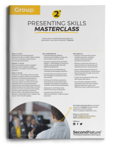 Presenting Skills Masterclass topline